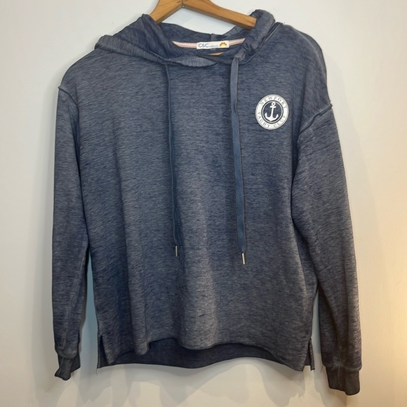 C&C California Tops - Womens blue C & C California drawstring hoodie top size medium good condition
